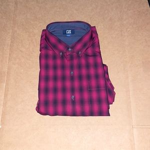 2 CUTTER AND BUCK LONG SLEVE  SHIRTS